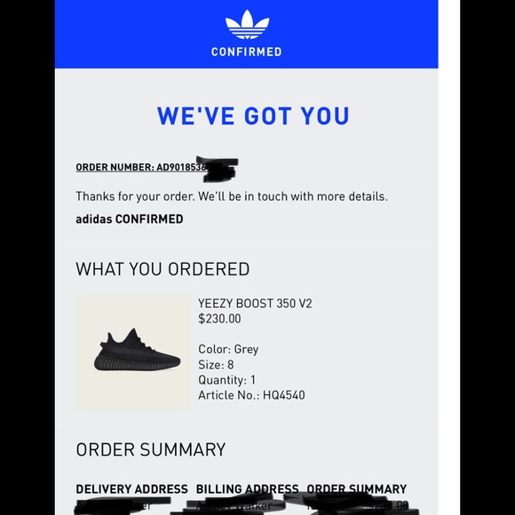 BRAND NEW YEEZY 350 V2 ADIDAS NWT - Picture 12 of 12